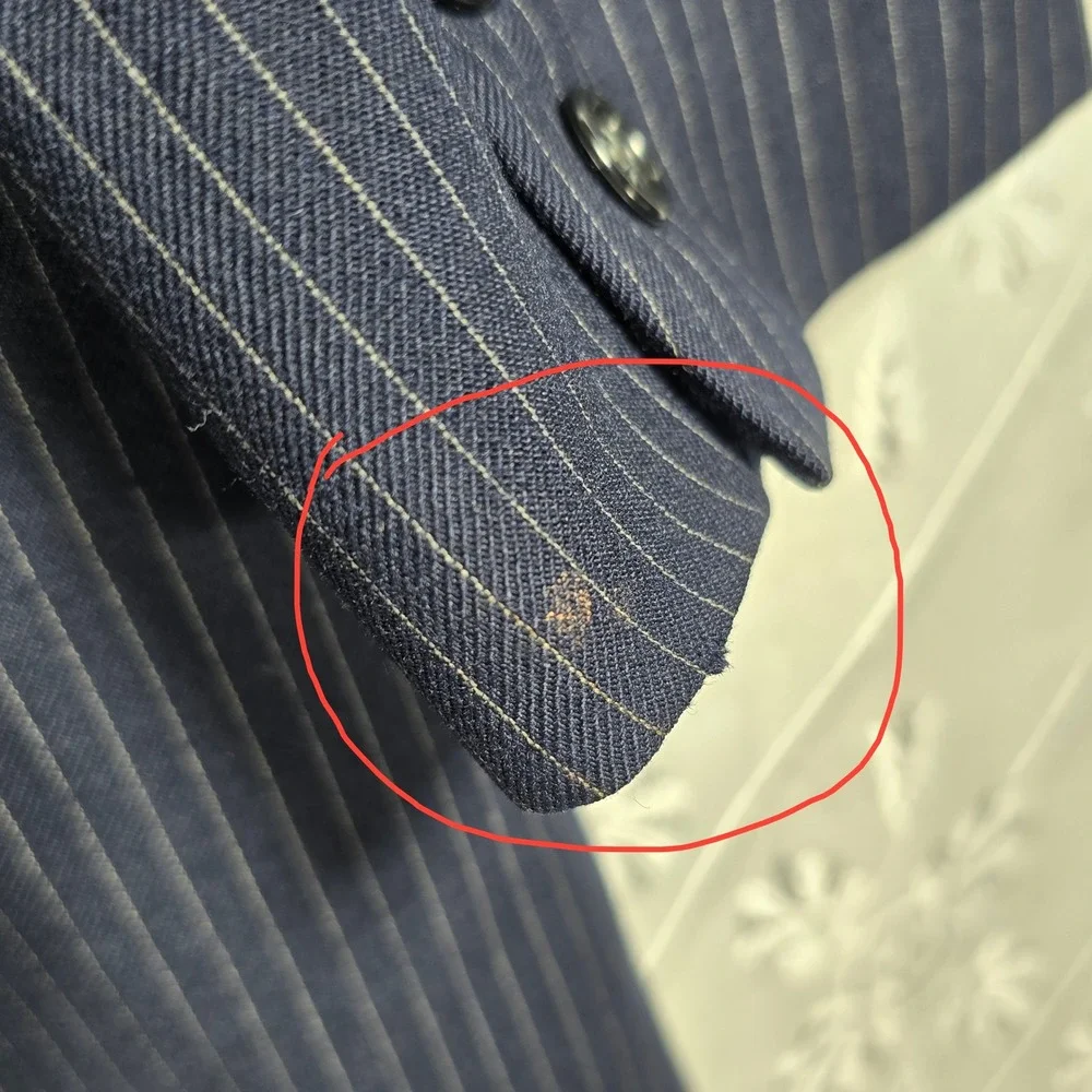 VTG Brooks Brothers Brooksgate Pinstripe Blazer Men 42‎ Wool USA Union Made LOOK